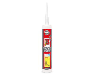 ΠΥΡΑΝΤΟΧΟ ΣΦΡΑΓΙΣΤΙΚΟ ΕΩΣ +1.200°C ΜΑΥΡΟ DUROSTICK FIREPROOF 280ml