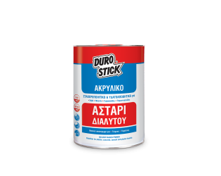 ΑΣΤΑΡΙ ΔΙΑΛΥΤΟΥ DUROSTICK ΓΙΑ ΣΟΒΑ, ΜΠΕΤΟΝ, ΓΥΨΟΣΑΝΙΔΕΣ & ΤΣΙΜΕΝΤΟΣΑΝΙΔΕΣ 1L