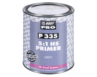 ΑΣΤΑΡΙ ΑΚΡΥΛΙΚΟ ΜΑΥΡΟ P335 5:1 HS FILLING PRIMER BODY 4L