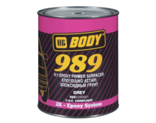 ΑΣΤΑΡΙ ΕΠΟΞΕΙΔΙΚΟ ΓΚΡΙ 989 4:1 EPOXY PRIMER BODY 25kg