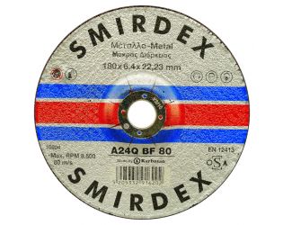 ΤΡΟΧΟΙ ΛΕΙΑΝΣΗΣ ΜΕΤΑΛΛΟΥ Φ125 SMIRDEX  10ΤΜΧ